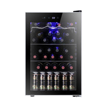Load image into Gallery viewer, R.W.FLAME 37 Bottle Wine Cooler Refrigerator/Small Wine Cellar/Beer Counter/Wine Showcase, Single Zone Freestanding, Digital Temperature Control, Compressor Cooling System