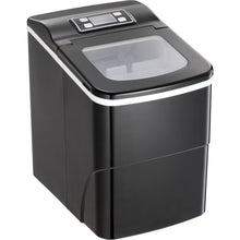 Load image into Gallery viewer, Kismile Ice Maker Machine for Countertop - Makes 26 Lbs of Ice Per 24 Hours - Ice Cubes Ready in 6 Mins, Ideal Ice Maker for Home/Office/Bar with Scoop and Basket, Lcd Display (Black)