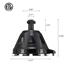 Load image into Gallery viewer, R.W.FLAME Outdoor Patio Umbrella Base Stand Heater, Foot Heater, Outdoor &amp; Indoor Use, PTC Heating Element, 10 ft Warm Area, 1500W