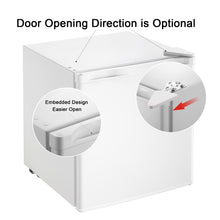 Load image into Gallery viewer, Kismile Compact Refrigerator, Portable Single Door Refrigerator, Home and Office, 1.62 cu ft, White