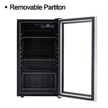 Load image into Gallery viewer, R.W.FLAME 26 Bottle Wine Cooler Refrigerator/Small Wine Cellar/Beer Counter/Wine Showcase, Single Zone Freestanding, Digital Temperature Control, Compressor Cooling System