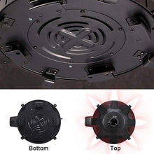 Load image into Gallery viewer, R.W.FLAME Outdoor Patio Umbrella Base Stand Heater, Foot Heater, Outdoor &amp; Indoor Use, PTC Heating Element, 10 ft Warm Area, 1500W