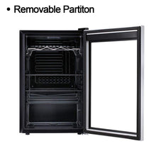 Load image into Gallery viewer, R.W.FLAME 37 Bottle Wine Cooler Refrigerator/Small Wine Cellar/Beer Counter/Wine Showcase, Single Zone Freestanding, Digital Temperature Control, Compressor Cooling System
