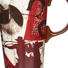 Load image into Gallery viewer, Ceramic Travel Mug for Coffee or Tea Sealed Lid 17 oz.with Gift Box,Horsemen