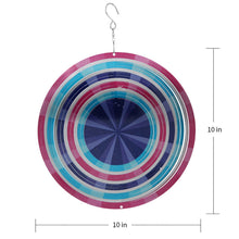 Load image into Gallery viewer, CEDAR HOME Wind Spectrum Spinner Outdoor Hanging Metal Sculpture Garden Figurine Decor Art Ornament Lawn Yard Patio 10", Twilight Zone