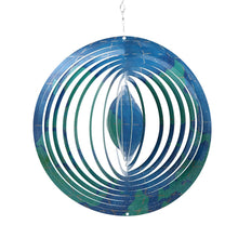 Load image into Gallery viewer, CEDAR HOME Wind Spectrum Spinner Outdoor Hanging Metal Sculpture Garden Figurine Decor Art Ornament Lawn Yard Patio 10", World Travel