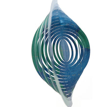 Load image into Gallery viewer, CEDAR HOME Wind Spectrum Spinner Outdoor Hanging Metal Sculpture Garden Figurine Decor Art Ornament Lawn Yard Patio 10", World Travel